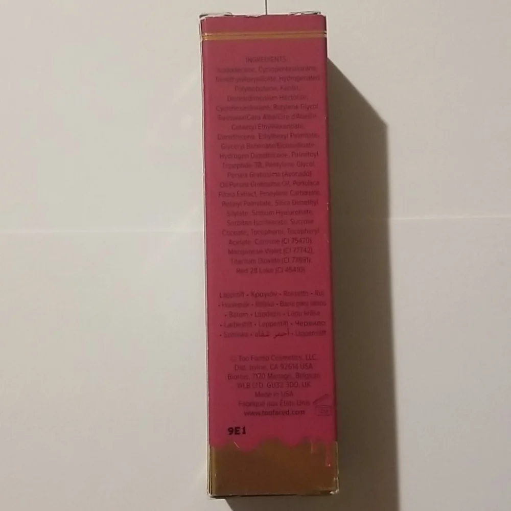 TOO FACED Bend & Snap Melted Matte Lipstick
